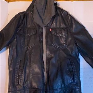 Men’s Leather Levi jacket